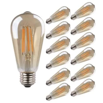 Viribright 40w St19 Led Decorative Bulb (12-Pack) 1 Viribright 40w St19 Led Decorative Bulb (12-Pack)