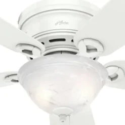 Hunter® Conroy 42 In. 5-Blade Ceiling Fan W/ Light (White) -Sylvania || Coast || GENERIC Shop 110926 w DetailedProductView4 Lg