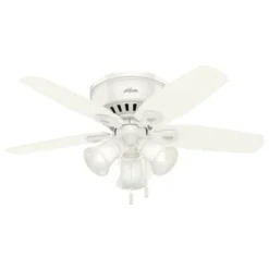 Hunter Builder 42 In. 5-Blade Ceiling Fan W/ Light (White)