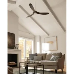 Monte Carlo Maverick 60 In Ceiling Fan W/ Remote Control (Matte Black) -Sylvania || Coast || GENERIC Shop 132228 w LifestyleImage Lg