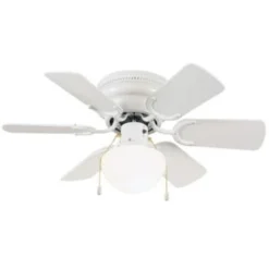 Design House® Atrium 30 In. 6-Blade Led Ceiling Fan W/ Light (White) -Sylvania || Coast || GENERIC Shop 132306 w DetailedProductView5 Lg