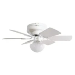 Design House® Atrium 30 In. 6-Blade Led Ceiling Fan W/ Light (White)