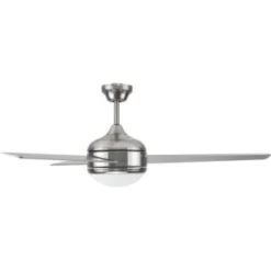 Design House® Treviento 52 In. 3-Blade Led Ceiling Fan W/ Light (Satin Nickel)