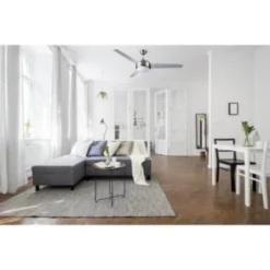 Design House® Treviento 52 In. 3-Blade Led Ceiling Fan W/ Light (Satin Nickel) -Sylvania || Coast || GENERIC Shop 132308 w DetailedProductView2 Lg