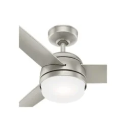 Hunter® Midtown 48 In. 3-Blade Led Ceiling Fan W/ Light (Matte Nickel) 11 Hunter® Midtown 48 In. 3-Blade Led Ceiling Fan W/ Light (Matte Nickel) -Sylvania || Coast || GENERIC Shop 132317 w DetailedProductView6 Lg