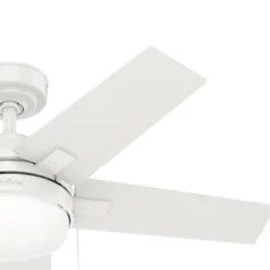 Hunter® Bartlett 44 In. 5-Blade Led Ceiling Fan W/ Light (White) 11 Hunter® Bartlett 44 In. 5-Blade Led Ceiling Fan W/ Light (White) -Sylvania || Coast || GENERIC Shop 132319 w DetailedProductView4 Lg