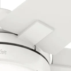 Hunter® Bartlett 44 In. 5-Blade Led Ceiling Fan W/ Light (White) 12 Hunter® Bartlett 44 In. 5-Blade Led Ceiling Fan W/ Light (White) -Sylvania || Coast || GENERIC Shop 132319 w DetailedProductView5 Lg