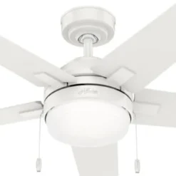 Hunter® Bartlett 44 In. 5-Blade Led Ceiling Fan W/ Light (White) 13 Hunter® Bartlett 44 In. 5-Blade Led Ceiling Fan W/ Light (White) -Sylvania || Coast || GENERIC Shop 132319 w DetailedProductView6 Lg