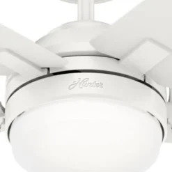 Hunter® Bartlett 44 In. 5-Blade Led Ceiling Fan W/ Light (White) 14 Hunter® Bartlett 44 In. 5-Blade Led Ceiling Fan W/ Light (White) -Sylvania || Coast || GENERIC Shop 132319 w DetailedProductView7 Lg