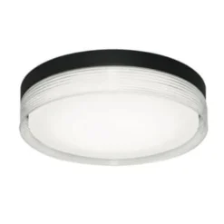 Afx® Tribeca 16 In. Led Flush Mount Light (Black)