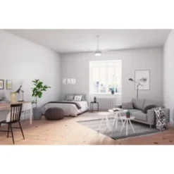 Hunter® Bartlett 52 In. Led Ceiling Fan W/ Light (White) -Sylvania || Coast || GENERIC Shop 139143 w DetailedProductView3 Lg