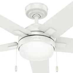 Hunter® Bartlett 52 In. Led Ceiling Fan W/ Light (White) -Sylvania || Coast || GENERIC Shop 139143 w DetailedProductView5 Lg