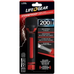 Life+gear® 200 Lumens, 4 Modes, Storm Proof Signal Light -Sylvania || Coast || GENERIC Shop 150093 w InthePackageView Lg