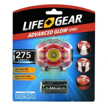 Life+gear® 4 Light Mode, Ajustable, Advanced Glow Led Headlamp 1 Life+gear® 4 Light Mode, Ajustable, Advanced Glow Led Headlamp