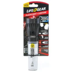 Life+gear® 200 Lumen, Storm Proof Ar Tech Floating Flashlight And Lantern -Sylvania || Coast || GENERIC Shop 150136 w InthePackageView Lg