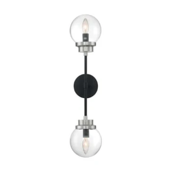 Satco® Axis 2-Light Wall Sconce (Brushed Nickel) 3 Satco® Axis 2-Light Wall Sconce (Brushed Nickel) - Image 3