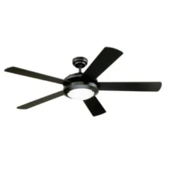 Westinghouse Comet 52 In. 5-Blade Led Ceiling Fan W/ Light (Matte Black)