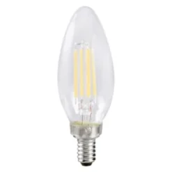 Sylvania Truwave 5.5w B10 Led Decorative Bulb (2700k) (Clear) (12-Case)