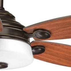 Progress Lighting Graceful 54 In. 5-Blade Led Ceiling Fan W/ Light (Antique Bronze) -Sylvania || Coast || GENERIC Shop 158587 w DetailedProductView1 Lg