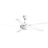 Progress Lighting Signature Plus Ii 54 In. 5-Blade Led Ceiling Fan W/ Light (White)