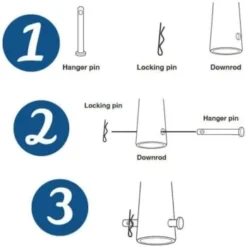 Progress Lighting Ellwood 68 In Indoor Ceiling Fan (Brushed Nickel) -Sylvania || Coast || GENERIC Shop 158616 w DetailedProductView4 Lg