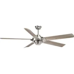 Progress Lighting Ellwood 68 In Indoor Ceiling Fan (Brushed Nickel)