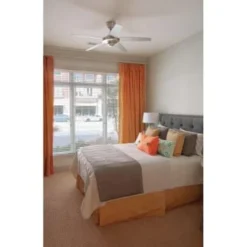 Progress Lighting Airpro 54 In Ceiling Fan (Brushed Nickel) -Sylvania || Coast || GENERIC Shop 158622 w LifestyleImage Lg