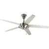 Progress Lighting Airpro 54 In Ceiling Fan (Brushed Nickel)