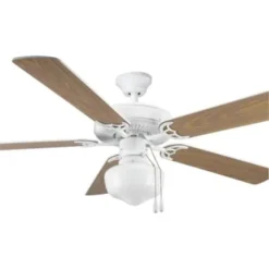 Progress Lighting Airpro Builder 52 In Indoor Ceiling Fan (White) -Sylvania || Coast || GENERIC Shop 158630 w DetailedProductView6 Lg