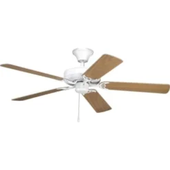 Progress Lighting Airpro Builder 52 In Indoor Ceiling Fan (White)