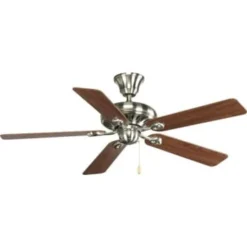 Progress Lighting Airpro 52 In Ceiling Fan (Brushed Nickel)