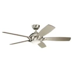 Kichler® Geno 54 In. 5-Blade Led Ceiling Fan W/ Light (Stainless Steel)
