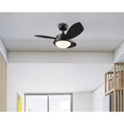 Westinghouse 30 In. 3-Blade Led Ceiling Fan W/ Light (Espresso) -Sylvania || Coast || GENERIC Shop 183966 w LifestyleImage Lg
