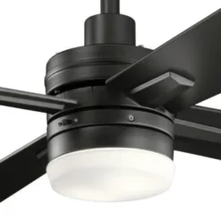 Kichler® Lija 52 In. 4-Blade Led Ceiling Fan W/ Light (Black) -Sylvania || Coast || GENERIC Shop 201323 w DetailedProductView3 Lg