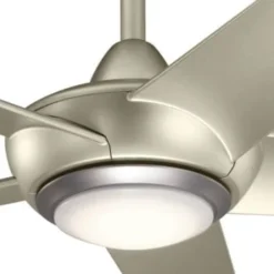 Kichler® Kapono 52 In. Led Ceiling Fan W/ Light (Silver) -Sylvania || Coast || GENERIC Shop 201335 w DetailedProductView3 Lg