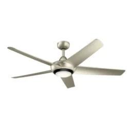 Kichler® Kapono 52 In. Led Ceiling Fan W/ Light (Silver)