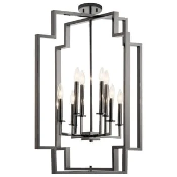Kichler® Downtown Deco Foyer Indoor Chandelier 2 Kichler® Downtown Deco Foyer Indoor Chandelier - Image 2