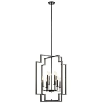 Kichler® Downtown Deco Foyer Indoor Chandelier 1 Kichler® Downtown Deco Foyer Indoor Chandelier