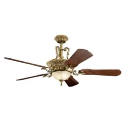 Kichler® Kimberley 60 In. Led Ceiling Fan W/ Light (Brown)