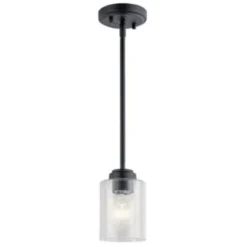Kichler® Winslow 1-Light Pendant Fixture (Black)