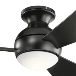 Kichler® Sola 44 In. Led Ceiling Fan W/ Light (Black) -Sylvania || Coast || GENERIC Shop 201711 w DetailedProductView4 Lg