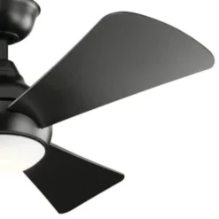 Kichler® Sola 44 In. Led Ceiling Fan W/ Light (Black) -Sylvania || Coast || GENERIC Shop 201711 w DetailedProductView5 Lg