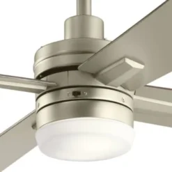 Kichler® Lija 52 In. 4-Blade Led Ceiling Fan W/ Light (Silver) -Sylvania || Coast || GENERIC Shop 201768 w DetailedProductView4 Lg