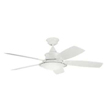 Kichler® Cameron 52 In. Led Ceiling Fan W/ Light (White) 1 Kichler® Cameron 52 In. Led Ceiling Fan W/ Light (White)