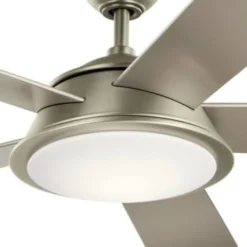 Kichler® Verdi 56 In. 5-Blade Led Ceiling Fan W/ Light (Silver) -Sylvania || Coast || GENERIC Shop 201794 w DetailedProductView2 Lg