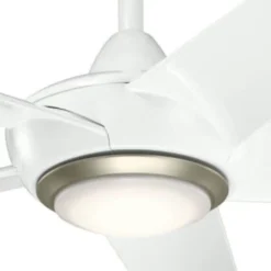 Kichler® Kapono 52 In. Led Ceiling Fan W/ Light (White) 8 Kichler® Kapono 52 In. Led Ceiling Fan W/ Light (White) -Sylvania || Coast || GENERIC Shop 201869 w DetailedProductView2 Lg