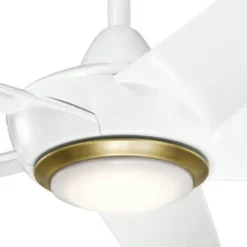 Kichler® Kapono 52 In. Led Ceiling Fan W/ Light (White) 9 Kichler® Kapono 52 In. Led Ceiling Fan W/ Light (White) -Sylvania || Coast || GENERIC Shop 201869 w DetailedProductView3 Lg