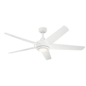 Kichler® Kapono 52 In. Led Ceiling Fan W/ Light (White) 1 Kichler® Kapono 52 In. Led Ceiling Fan W/ Light (White)