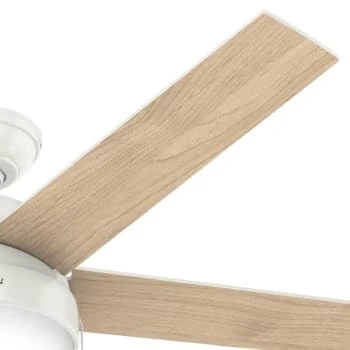 Hunter® Anslee 52 In. Ceiling Fan W/ Light (White) 4 Hunter® Anslee 52 In. Ceiling Fan W/ Light (White) - Image 4