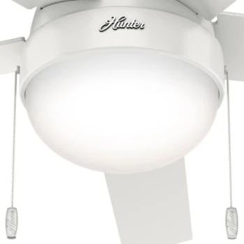 Hunter® Anslee 52 In. Ceiling Fan W/ Light (White) 7 Hunter® Anslee 52 In. Ceiling Fan W/ Light (White) - Image 7